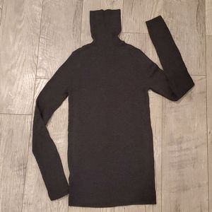 Gray wool sweater